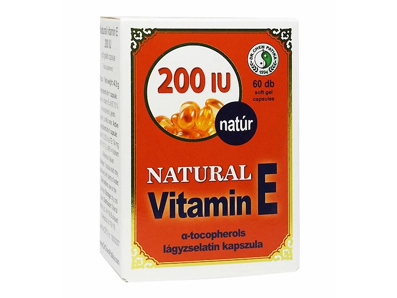 Dr. Chen E-vitamin lágyzselatin kapszula 60db 200mg