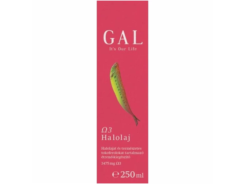 GAL Halolaj Omega3 250ml 3400mg ST.