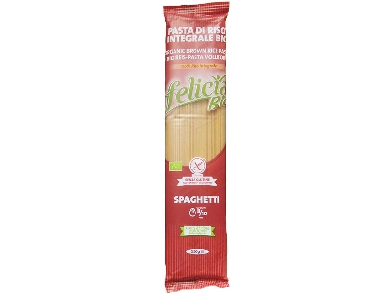 Felicia Bio Barnarizs spagetti gluténmentes tészta 250 g
