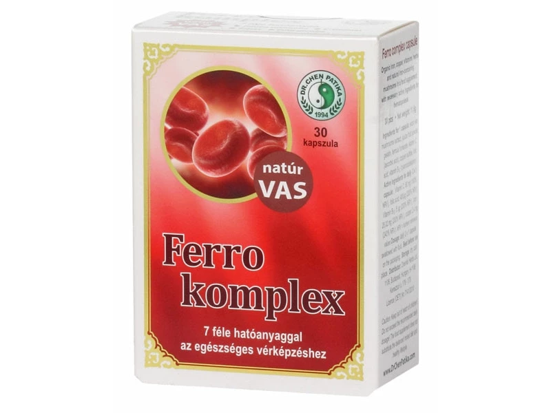 Ferro-komplex kapszula 30 db (Dr.Chen)