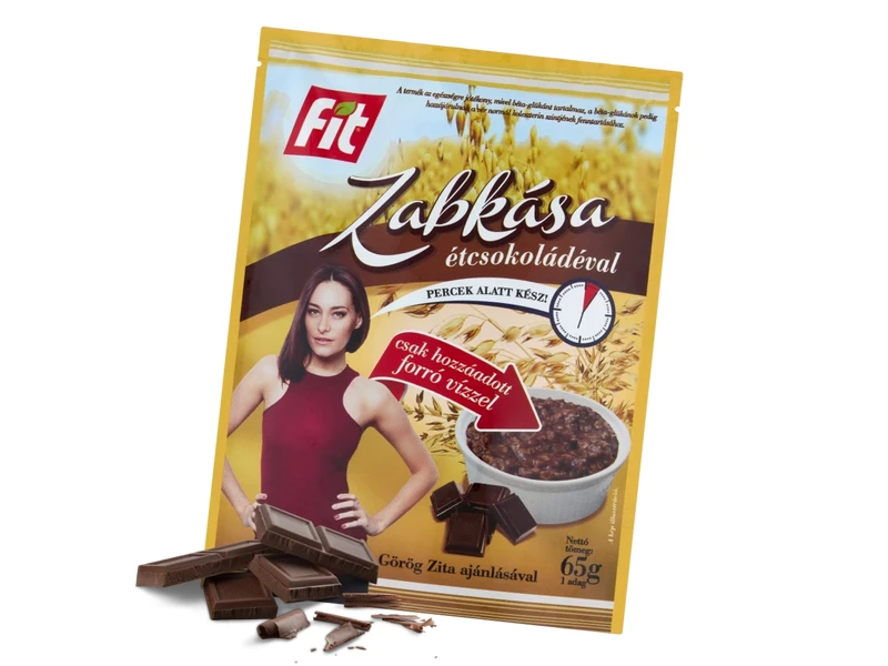 Fit reggeli zabkása étcsokoládé 65g