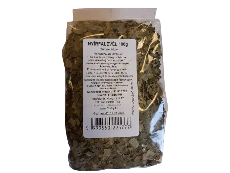 Fitodry Nyírfalevél 100g