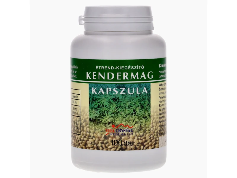 Vita Crystal Kendermag kapszula 100db