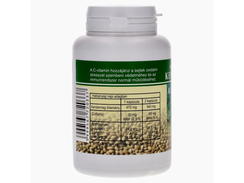 Vita Crystal Kendermag kapszula 100db