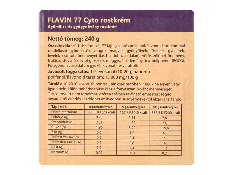 Flavin77 Cyto rostkrém 240g