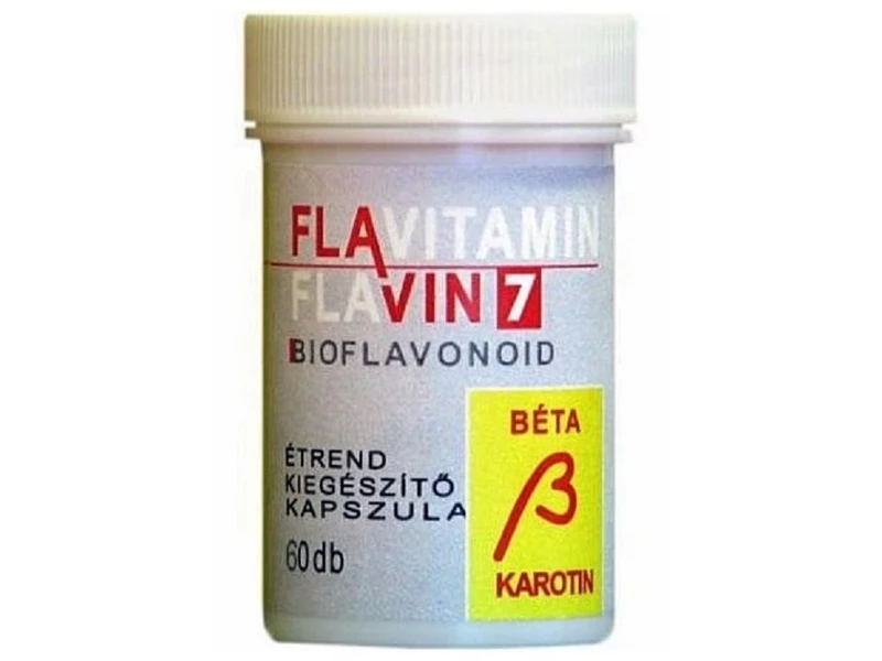 Flavin Flavitamin Béta Karotin 60db