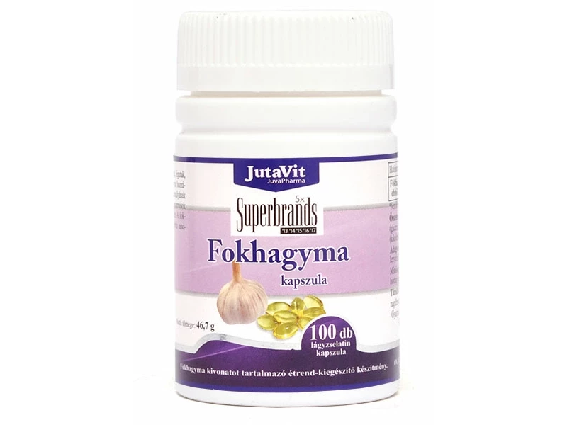 JutaVit Fokhagyma kapszula 100db