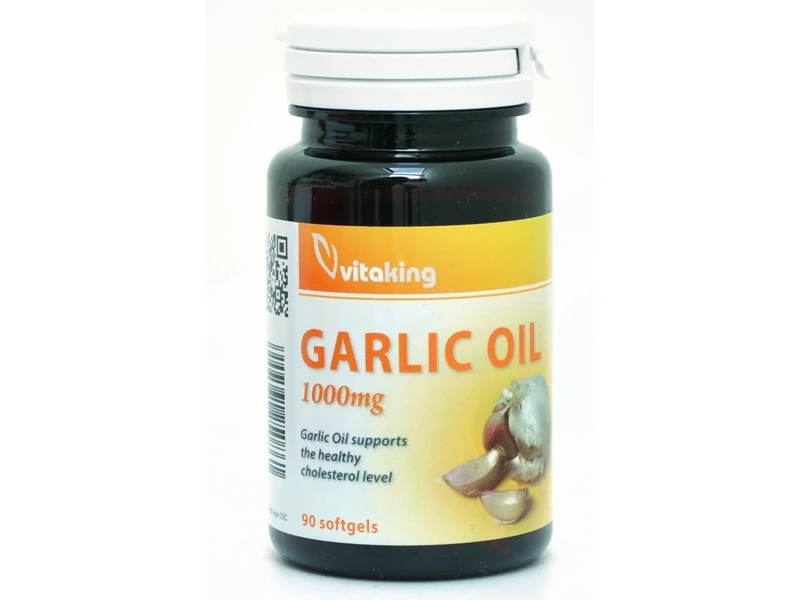 Fokhagymaolaj kapszula 1000 mg 90 db (Vitaking)