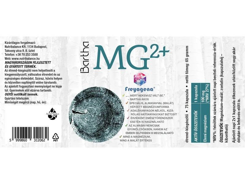 Magnézium-malát kapszula 75db