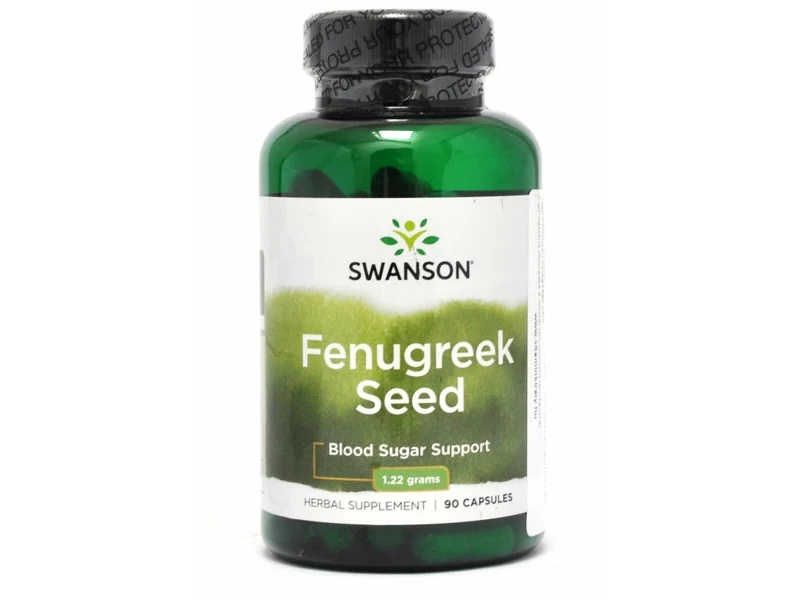 Görögszéna mag Fenugreek Seed 610mg 90db (Swanson)