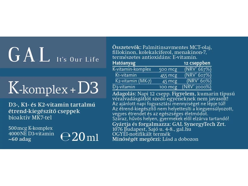 GAL K-komplex + D3