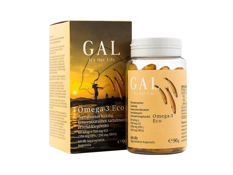 GAL Omega-3 Eco lágyzselatin kapszula 60 db