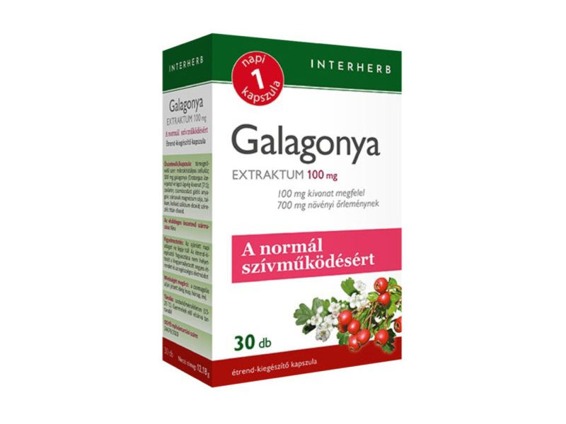 Interherb NAPI1 Galagonya Extraktum 30 db