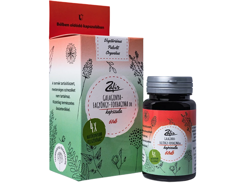 Zafír Galagonya-Fagyöngy-Fokhagyma 60db