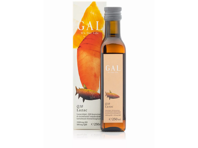 GAL Lazacolaj 250ml Q10100mg +Omega3 3300mg ST.