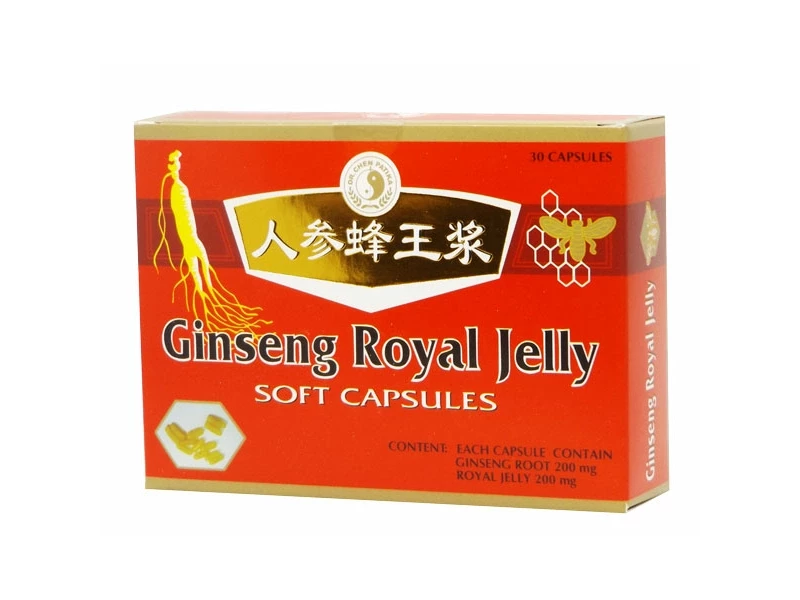 Ginseng Royal Jelly lágyzselatin 30 db kapszula (Dr.Chen)
