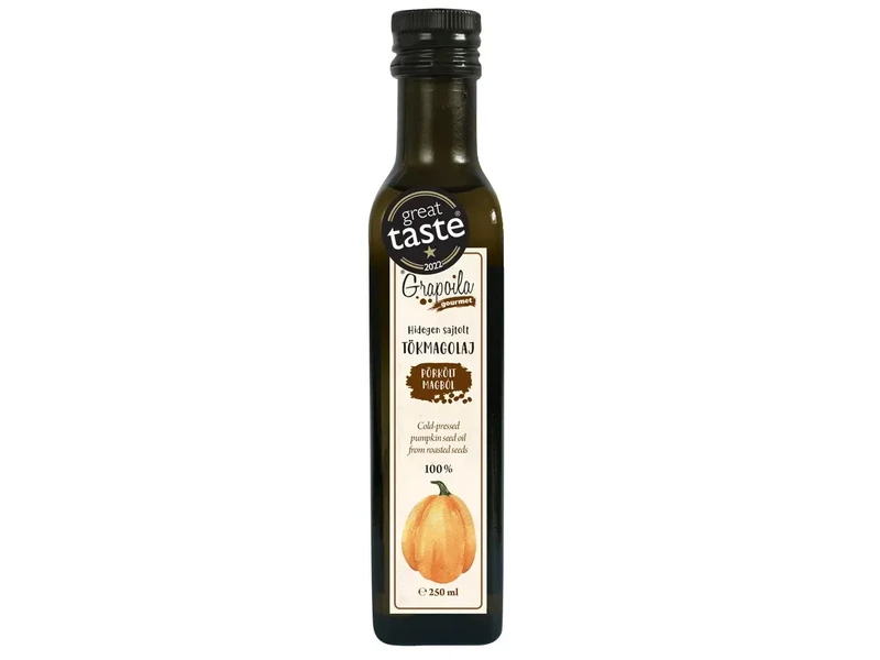 Grapoila Hidegen sajtolt pörkölt tökmagolaj 250ml