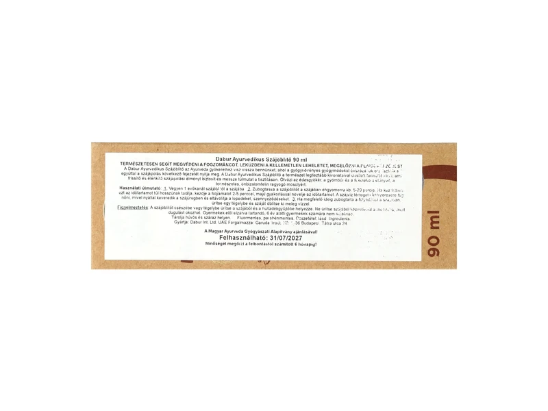 Dabur Ayurveda Oil Mouth Wash 90 ml