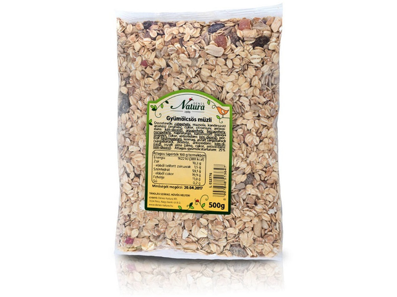 Natura Gyümölcsös müzli 500 g