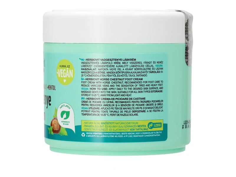 Herbiovit Vadgesztenyés lábkrém 250ml