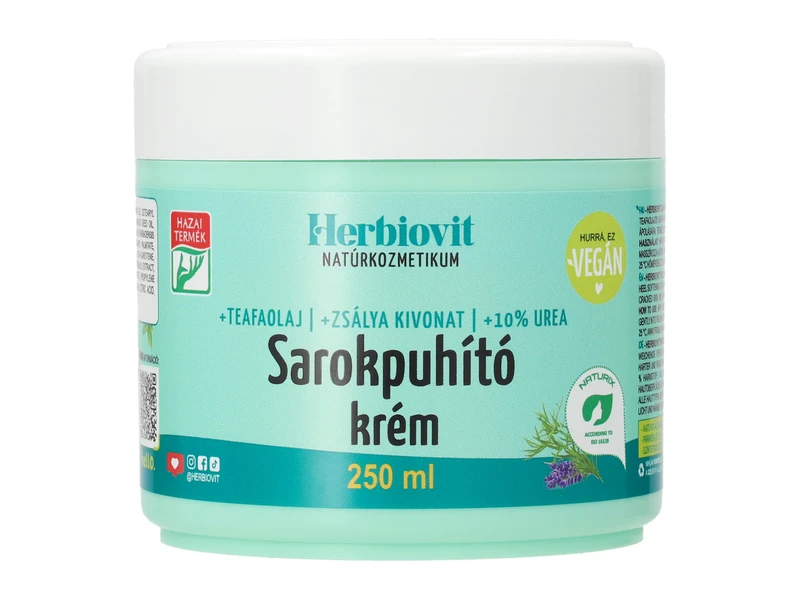 Herbiovit Sarokpuhító krém teafaolajos 250ml