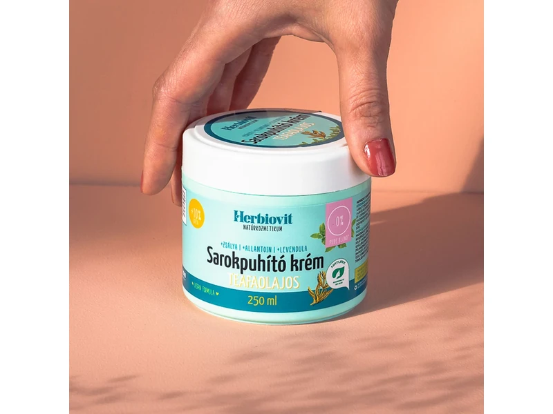 Herbiovit Sarokpuhító krém teafaolajos 250ml