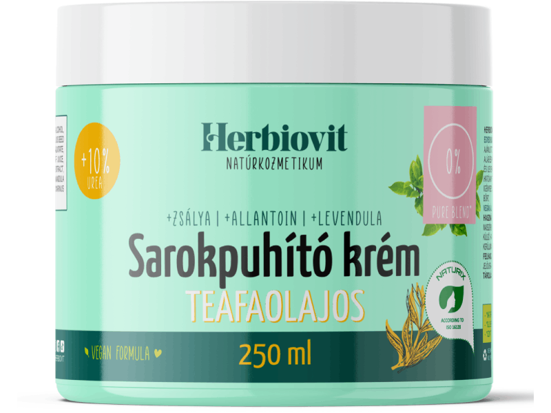 Herbiovit Sarokpuhító krém teafaolajos 250 ml