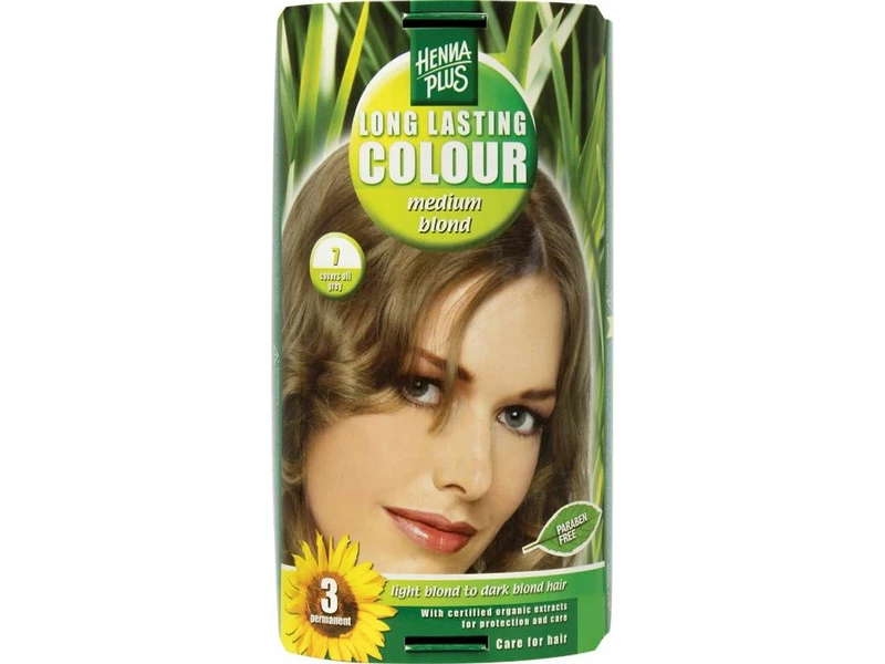HennaPlus 1db 7 középszőke hajfesték