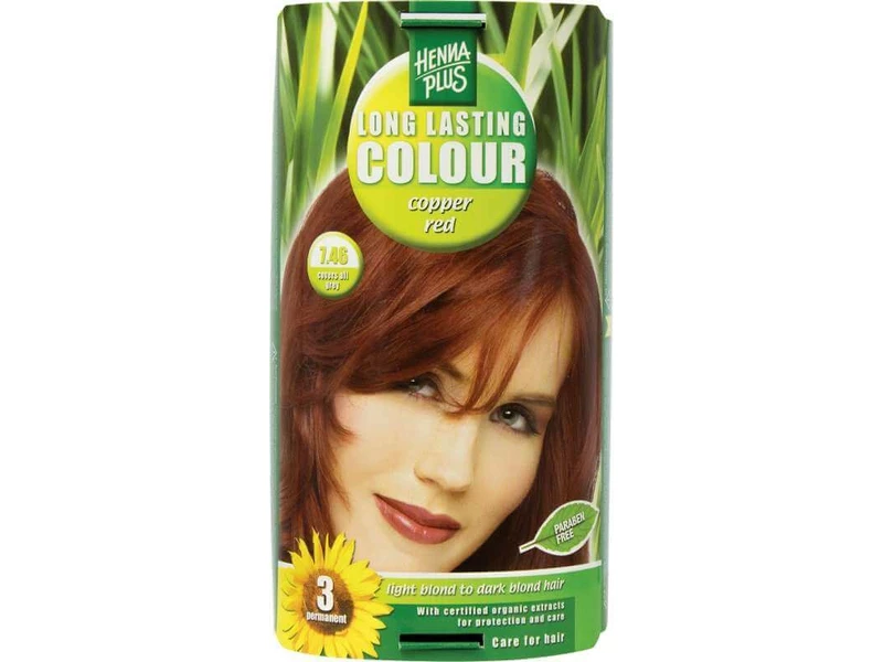 HennaPlus 1db 7.46 rézvörös hajfesték
