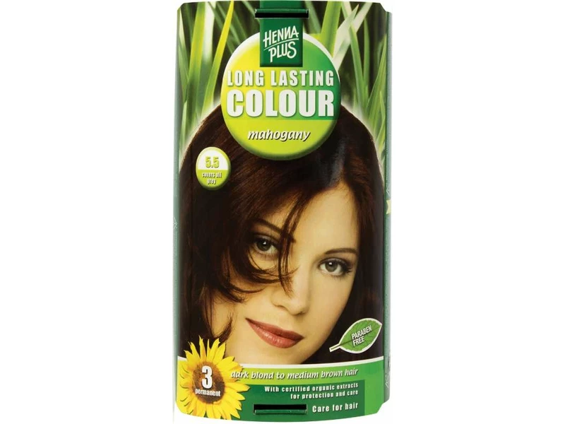 HennaPlus 1db 5.5 hajfesték mahagóni