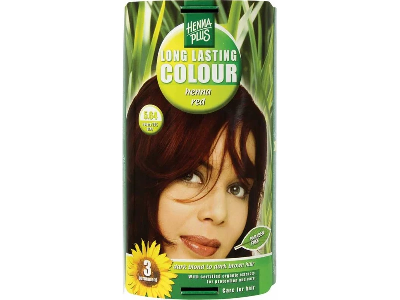 HennaPlus 1db 5.64 henna vörös hajfesték