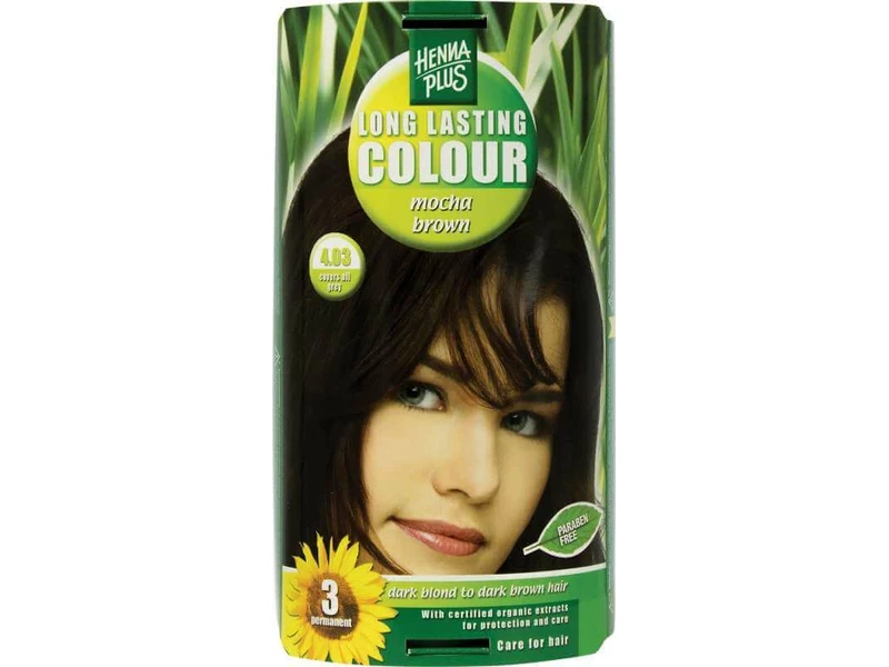 HennaPlus 1db 4.03 mokkabarna hajfesték