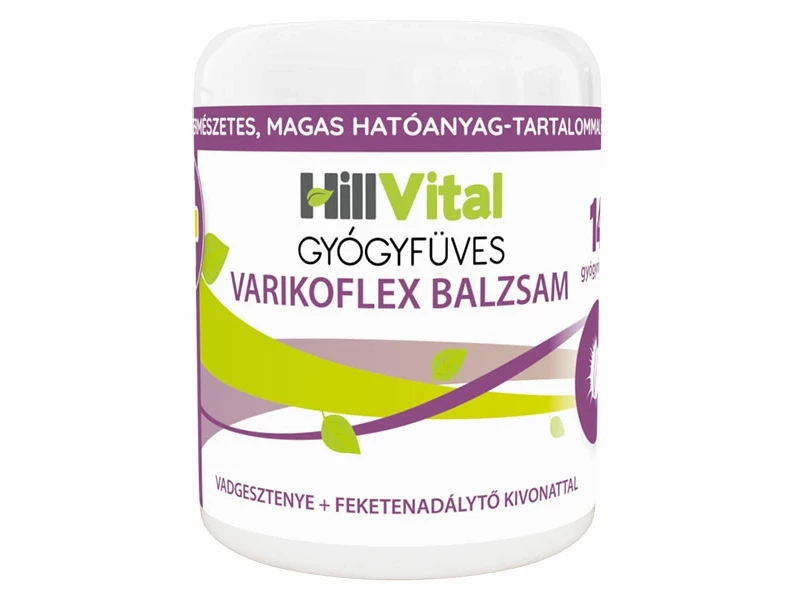 Hillvital Gyógyfüves Mesterbalzsam Visszérre 250ml