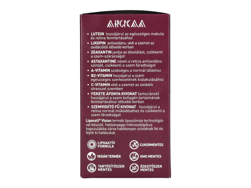 LipoCell Vision liposzómás étrend-kiegészítő 250ml 50 adag