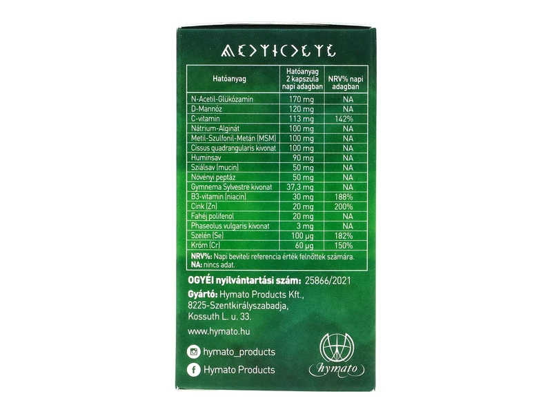 Lektino kapszula étrend-kiegészítő 60db