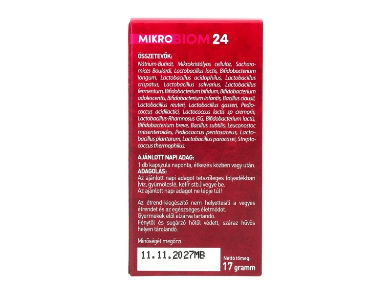 MikroBiom 24 kapszula 30db