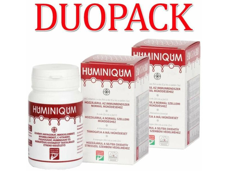 Huminiqum huminsav alapú kapszula 120 db DUOPACK