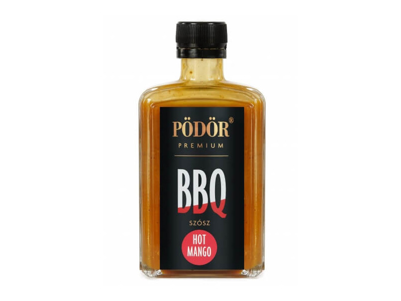 Pödör BBQ szósz - Hot Mango 270g