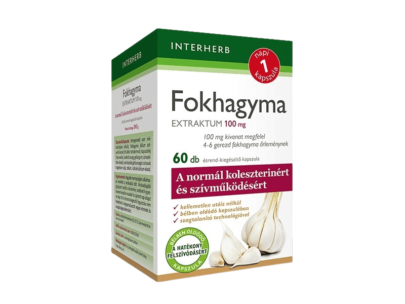 Interherb Fokhagyma Extraktum 60 db