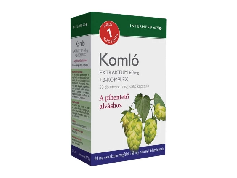 Interherb NAPI1 Komló Extraktum 60 mg 30 db