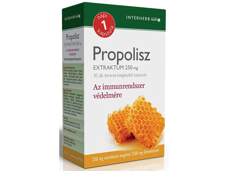 Interherb NAPI1 Propolisz Extraktum 250 mg 30db