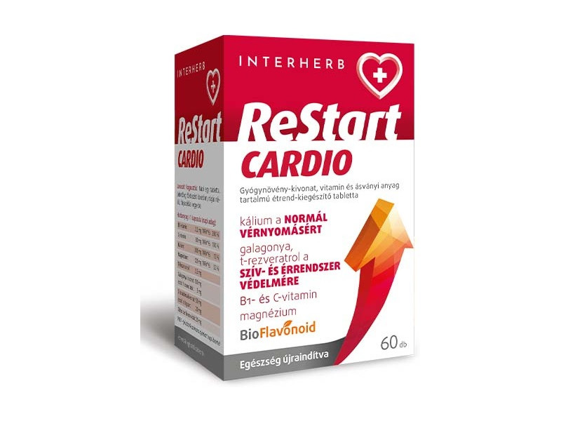 Interherb ReStart Cardio tabletta 60db
