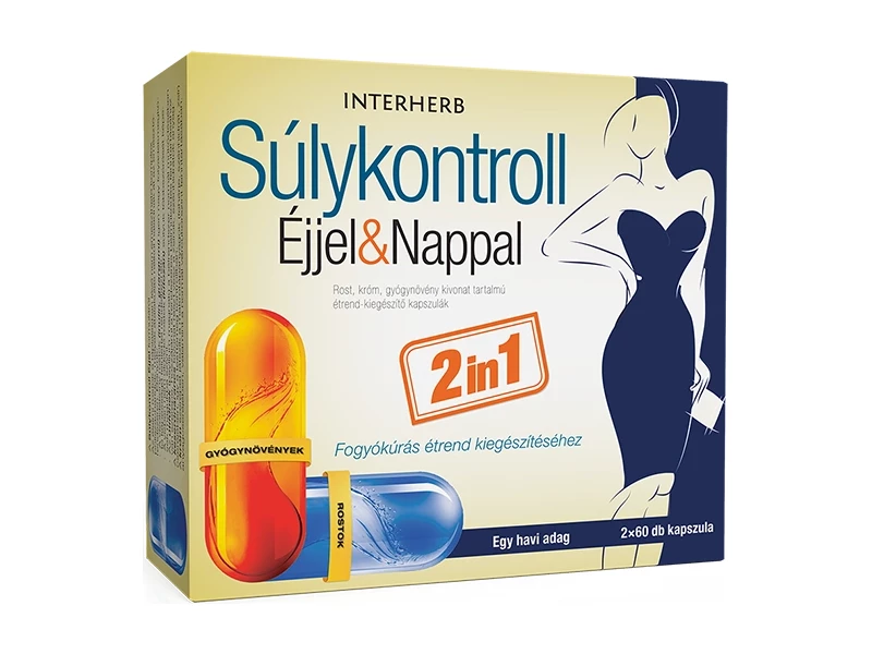 Interherb Súlykontroll kapszula 2x60db