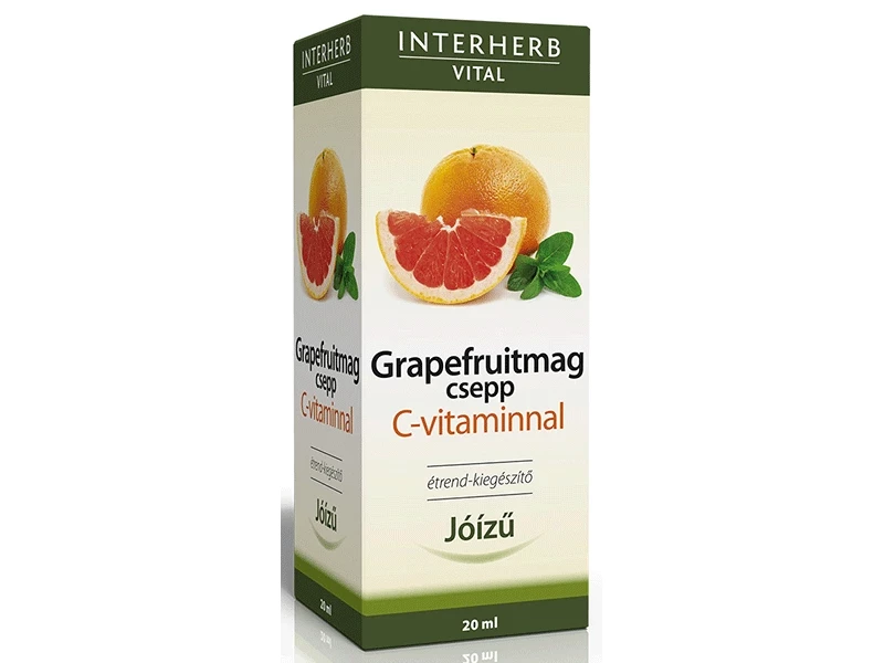 INTERHERB VITAL Grapefruitmag csepp C-vitaminnal 20ml