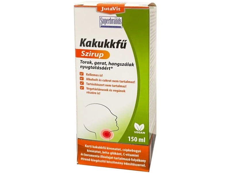 JutaVit Kakukkfű szirup cukormentes 150ml