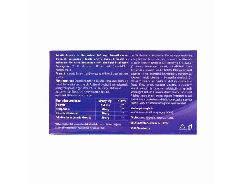 Jutavit Diozmin + Heszperidin 30db 500mg