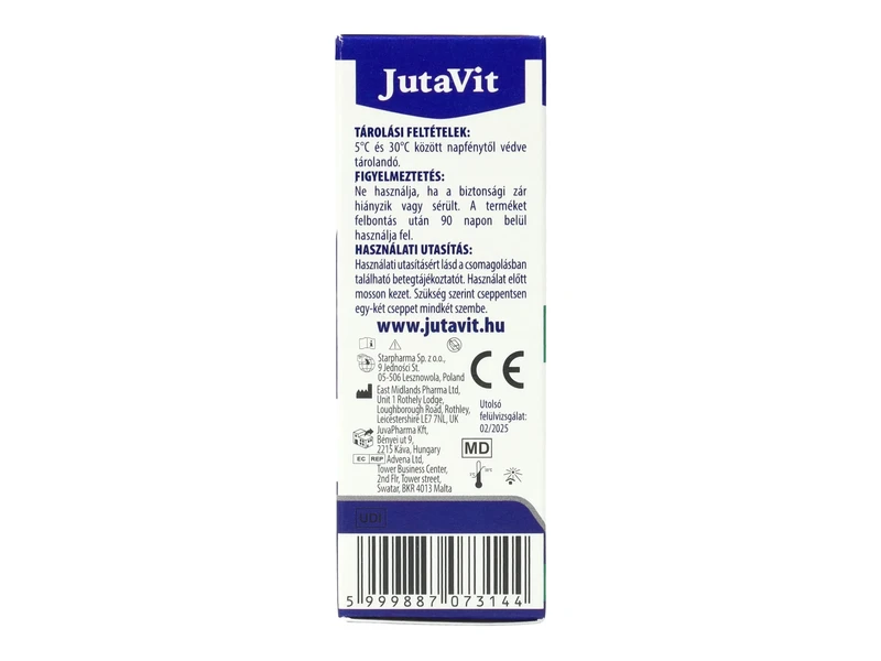 Jutavit EyeClinic irritált szemre 10ml