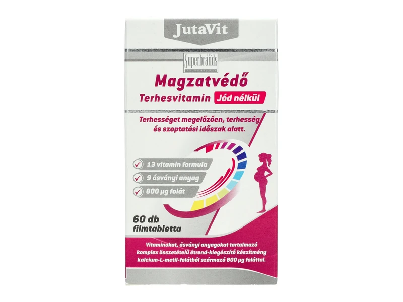 JutaVit Magzatvédő terhesvitamin (JÓD nélkül) 60db