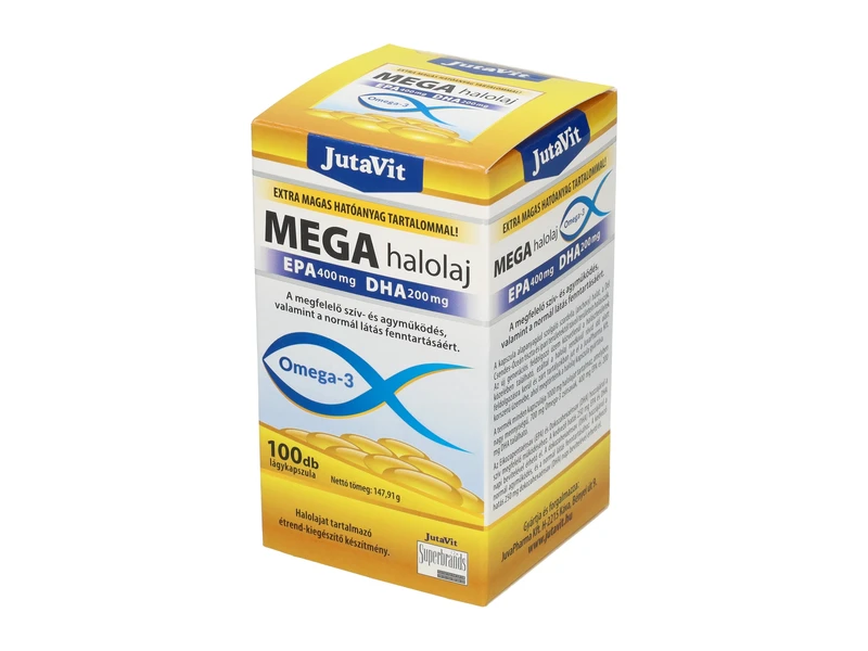 Jutavit Mega Omega-3 halolaj 100db