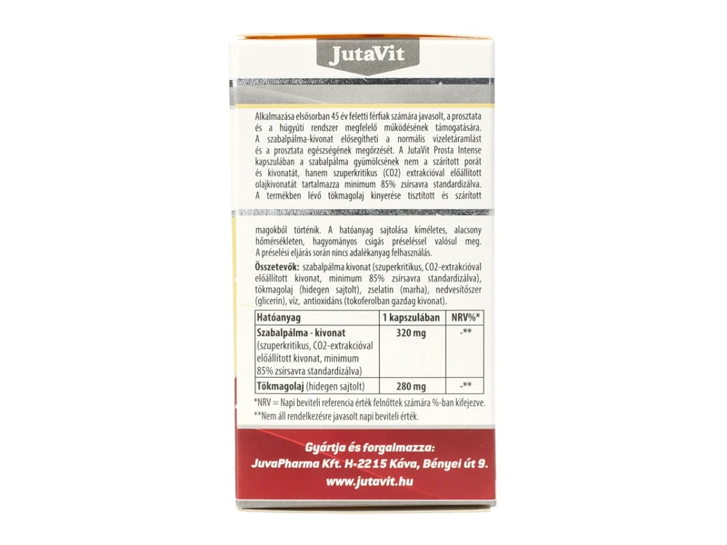 JutaVit Prosta Intense 60db